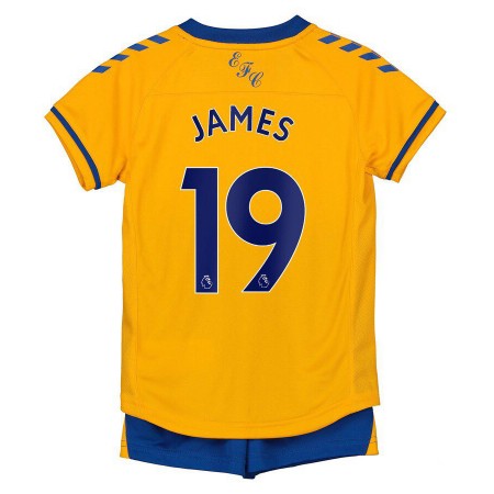 Billiga Fotbollströjor Everton James Rodriguez 19 Barn Borta tröja 2020/21 Kortärmad